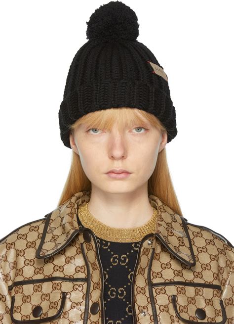 black gucci beanie ebay|black Gucci cap price.